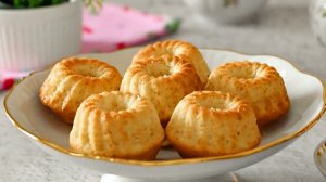 🥮 Кексы воздушные, как облако. Весь секрет в кокосовом масле, простой рецепт домашней выпечки.