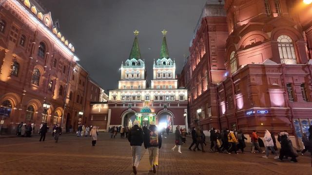 Нереальное Рождество 2026 в Москве город который сияет 🎄✨ смотреть онлайн