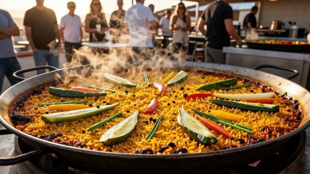 Паэлья - испанское национальное блюдо смотреть онлайн