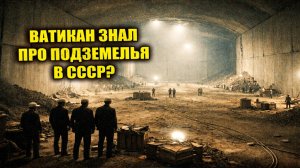 В 1956 году советские историки выяснили что Ватикан знал о возможных подземных сооружениях В СССР?
