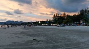 Вечерний пляж о. Лангкави