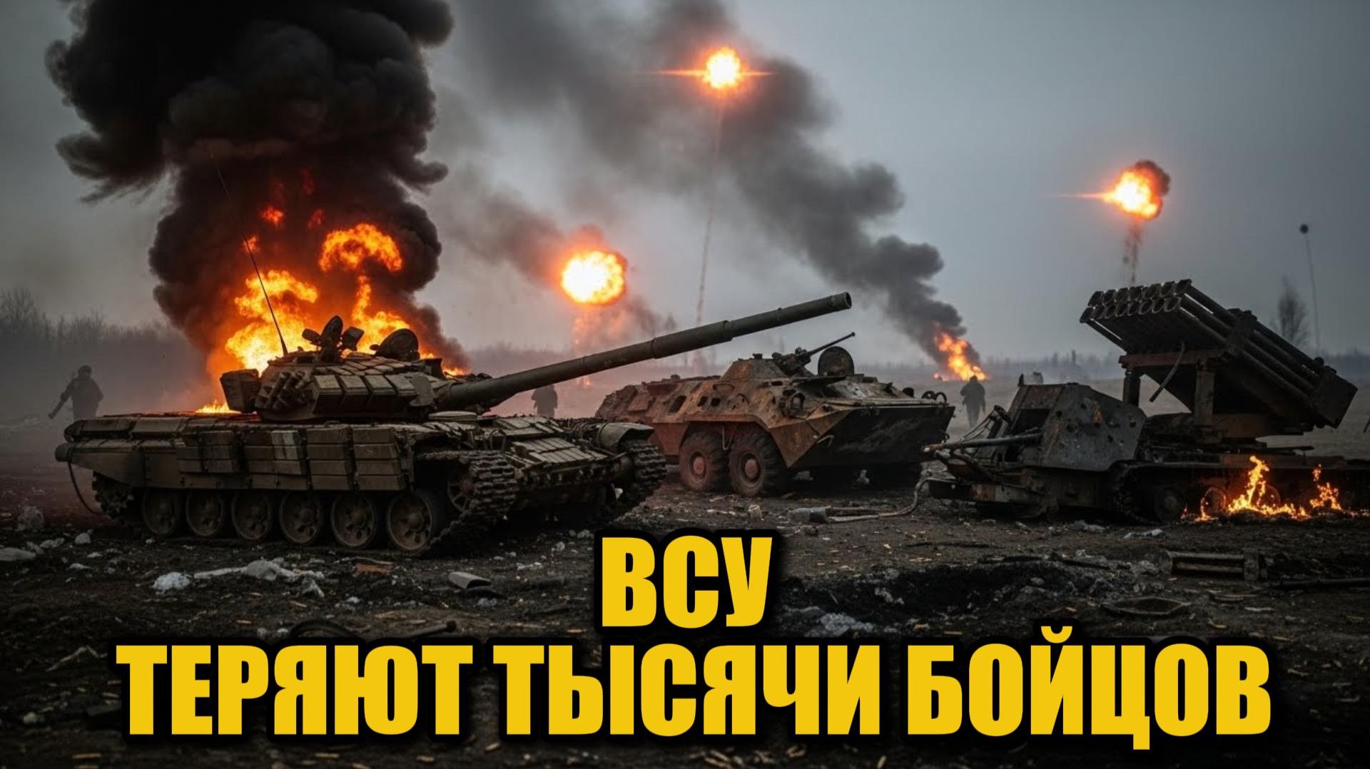 Украинская армия теряет тысячи бойцов на фронтах смотреть онлайн