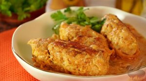 КУРИНЫЕ РУЛЕТИКИ С ГРИБАМИ