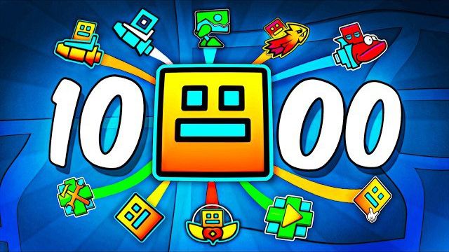 1000 ФАКТОВ О GEOMETRY DASH ( 3000Dan ) смотреть онлайн