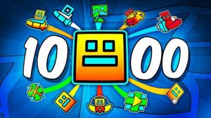 1000 ФАКТОВ О GEOMETRY DASH ( 3000Dan )
