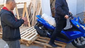 как мы забирали Скутер PCX 2 часть