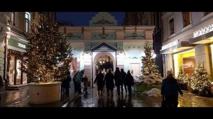 Москва новогодняя  2026  Столешников переулок