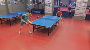 Коренюгин А. (678) - Ким А. (660) 06.01 турнир по настольному теннису на Левашовском