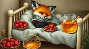 Заболел лисёнок Гошка