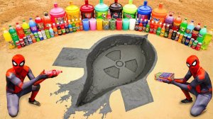 Мультики для детей. Эксперимент с песком. Копаем яму в форме ракеты. Мультики малышам