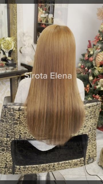 наращивание волос методом подбора прядей в моей авторской технике Light Way 200 прядей 60 см👍