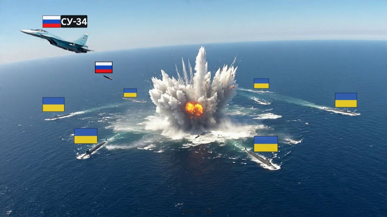 Россия ждала всплытия подводных лодок НАТО, а затем мощные взрывы потрясли флот. смотреть онлайн