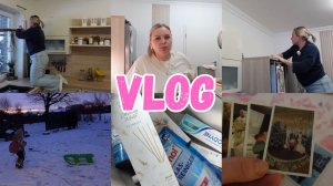 VLOG🇩🇪: В САДИК НА САНКАХ 🛷УБИРАЮ КУХНЮ/ ЗАКУПКА В ROSSMANN/ ОРЕШНИЦА ДЛЯ ПОДПИСЧИЦЫ