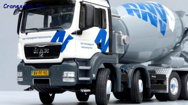 NZG MAN TGS + Liebherr HTM 904 Mixer by Cranes Etc TV
