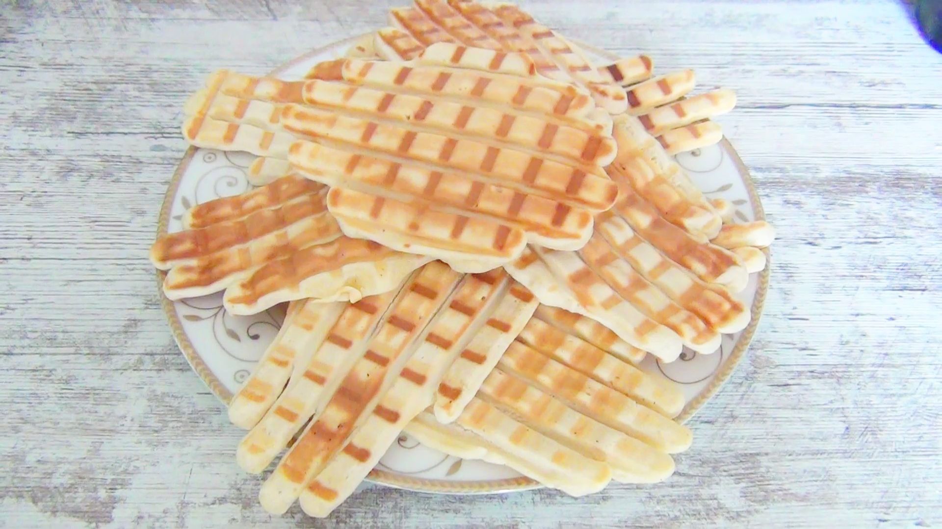 Мягкие сладкие вафли на электрогриле - рецепт смотреть онлайн
