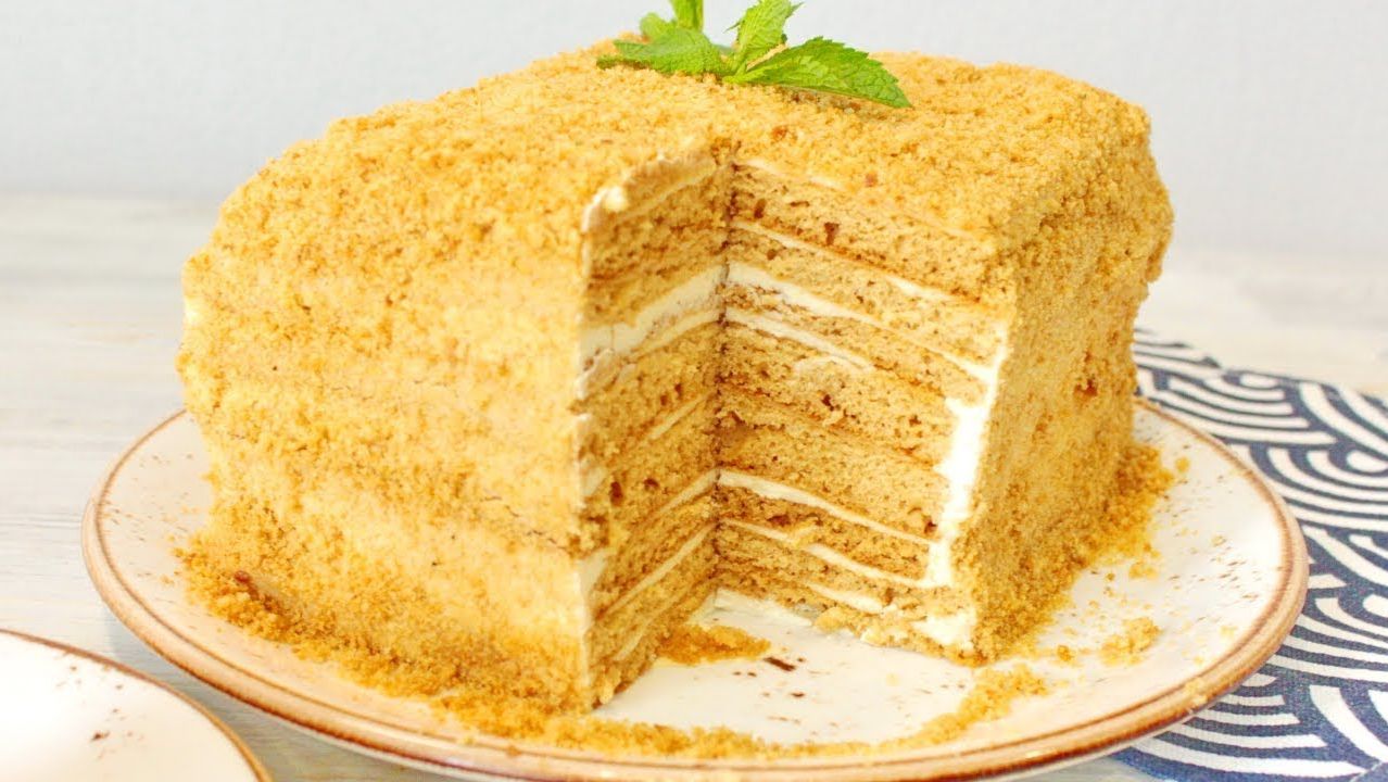 Ленивый «МЕДОВИК» | Без раскатки коржей! За 30 минут смотреть онлайн