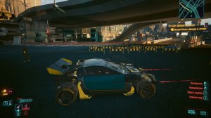 как я прошёл гонку, в киберпанк 2077