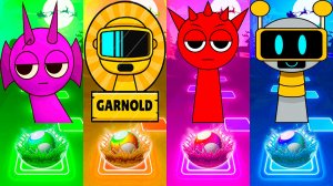 Coffin Dance Спрунки 168 уровень - Мультики про Спрунке | МУЛЬТФИЛЬМЫ SPRUNKI в Tiles Hop