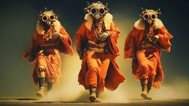 Музыкальное видео  в стиле регги в пустыне смотреть онлайн