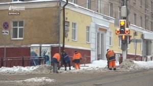 Для борьбы с циклоном «Фрэнсис» на Брянские дороги вышли 600 единиц техники