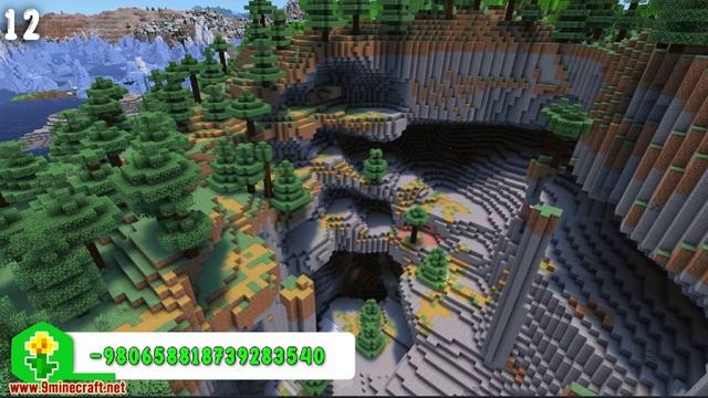 Топ 20 сидов на майнкравт