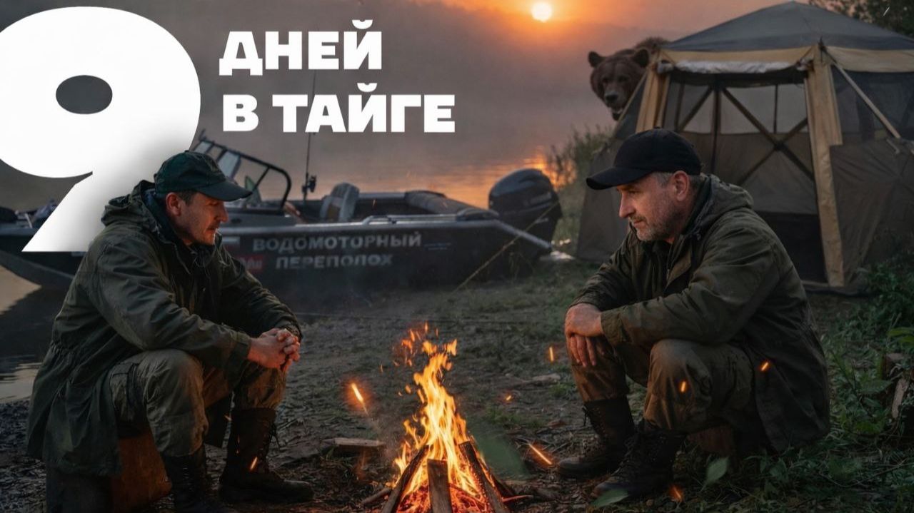 9 ДНЕЙ  В ЛОДКАХ. ПУТЕШЕСТВИЕ НА ЛОДКАХ В ТАЙГУ. ОБСКОЙ СЕВЕР смотреть онлайн