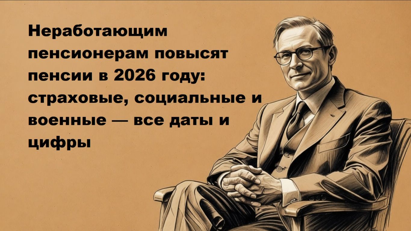 Прибавка пенсии в 2026 году неработающим пенсионерам смотреть онлайн