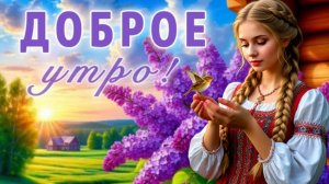 С добрым утром! Доброе зимнее утро! Видео открытка с пожеланиями