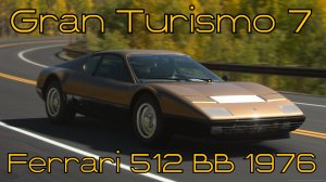 Волшебница итальянской роскоши распахнула свои двери! Ferrari 512 BB 1976 в Gran Turismo 7 🚗🔥