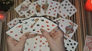 Расклад на червовую даму ♥️и♣️ крестового короля