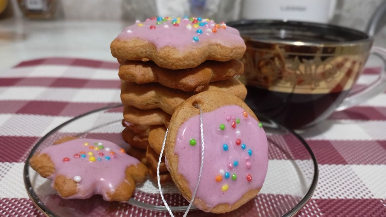 Имбирное ПЕЧЕНЬЕ к Рождественским праздникам! смотреть онлайн