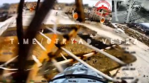 Удар FPV по радиотехническому оборудованию Всу на доме в н.п. Алексеево-Дружковка