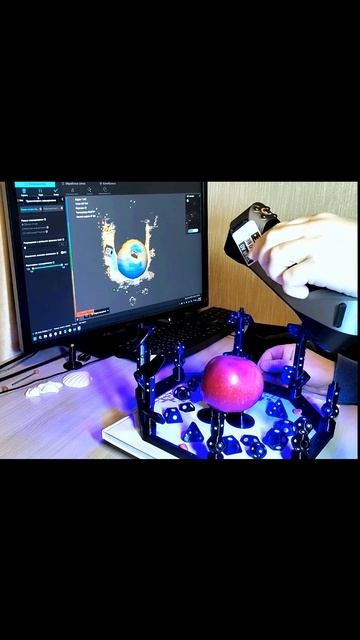 Яблоко VS технология: 3D сканирование в действии diy creality