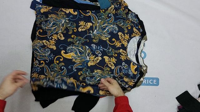 Блузки трикотажные длинный рукав секонд оптом 17 пак