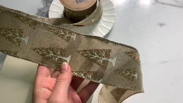 Декоративная лента ТЕССИЛЕ: ДЕРЕВЬЯ, текстиль, 270х6 см, XX1850640-2