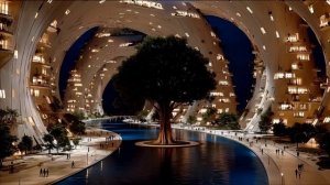 🌆 Город будущего: гармония технологий и природы 🌿