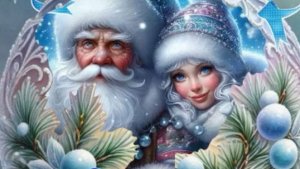 Ещё один праздник- Старый Новый год. Роскошная музыкальная открытка.