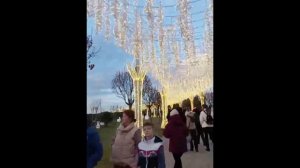 Новогоднее сияние Краснодара 7.01.26.