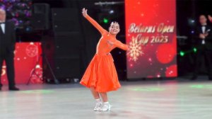 Дети-2 Соло St (Open) 1/2: вальс, танго, медленный фокстрот, квикстеп. Belarus Open Cup 2025