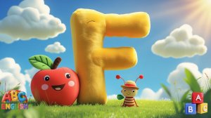 Буква F для детей 🦊  Веселая фонетика для детей – Frog, Fire, Feather, Fish & Fox!