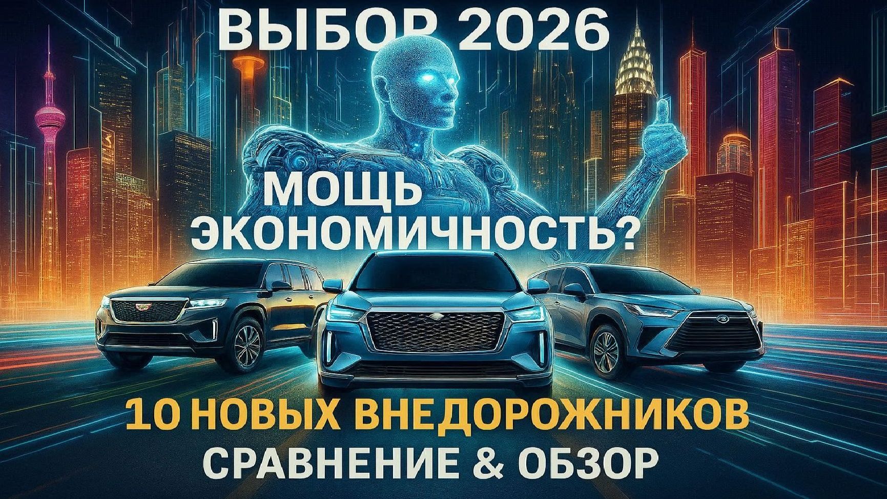 Конец эры V8? 10 новинок SUV 2026-2027: от Kia Telluride до электрического Cadillac | Обзор смотреть онлайн