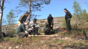 © Снимаем фильм о памятниках Гипербореи на Кузовах ч.1. В лесу 2013 г укороченная