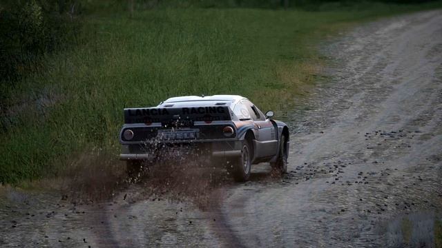 Assetto Corsa Rally - Новогоднее  Ралли Lancia 037 tv cam! - на руле MOZA R5 смотреть онлайн