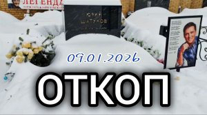 Утонула в сугробах: Снежная стихия на могиле Юрия Шатунова