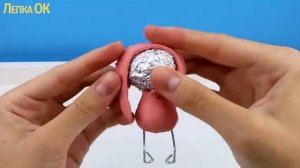 как слепить из пластилина