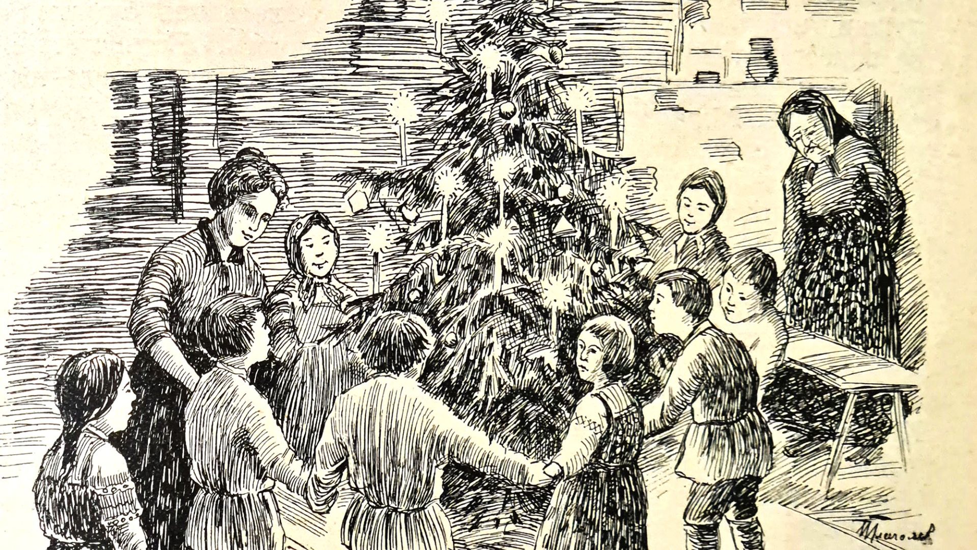 Рождественский рассказ «Своя елка». М.А. Круковский. смотреть онлайн