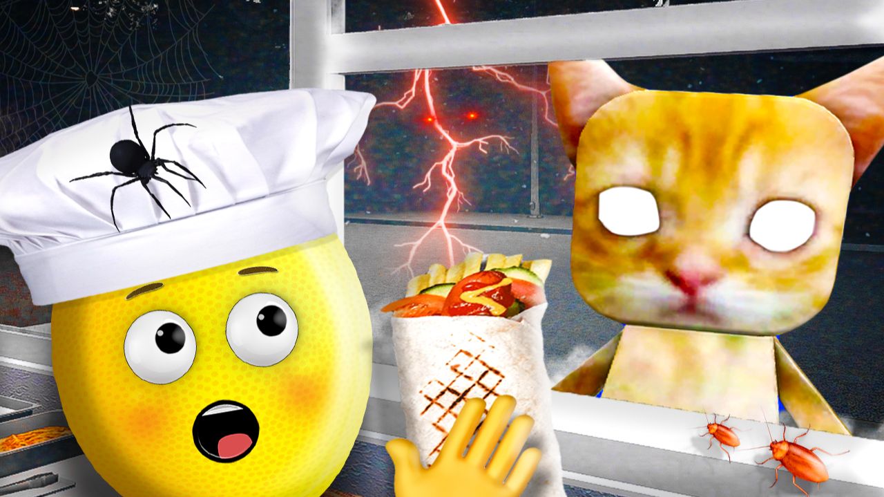 МАГАЗИН ШАУРМЫ ДЛЯ МОНСТРОВ В ROBLOX! смотреть онлайн