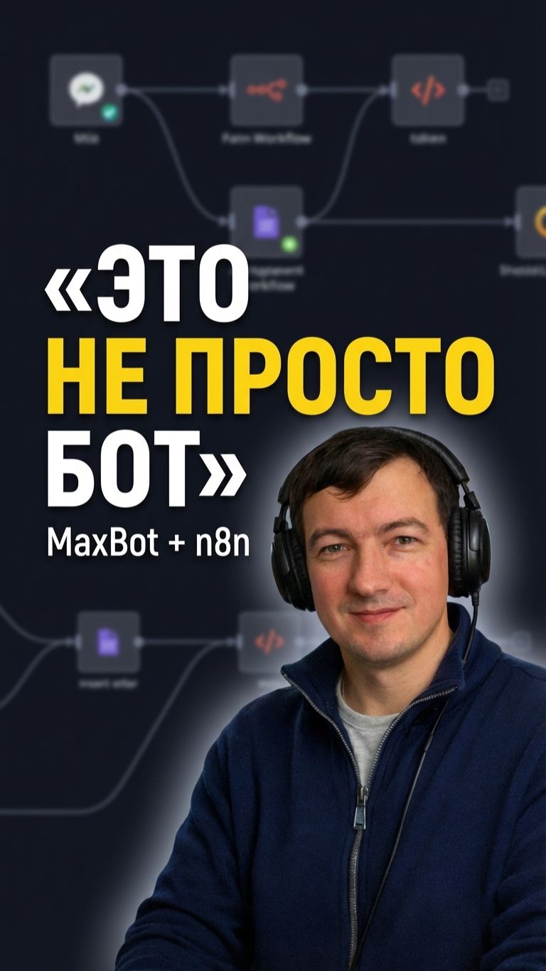 Это не просто бот — MaxBot в n8n #n8n #ai #maxbot смотреть онлайн