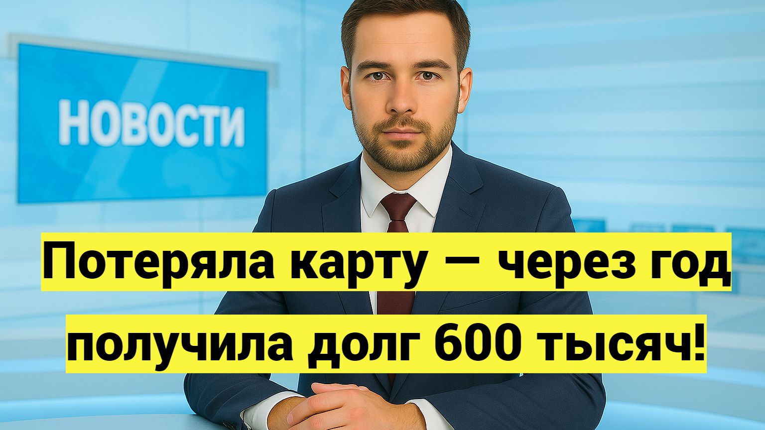 Потеряла банковскую карту и осталась должна 600 тысяч рублей смотреть онлайн
