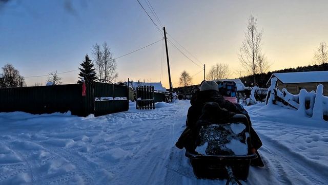 Сколько утянет мотособака? катаемся на мотобуксировшике